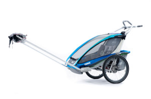 thule chariot cx1 blue hike